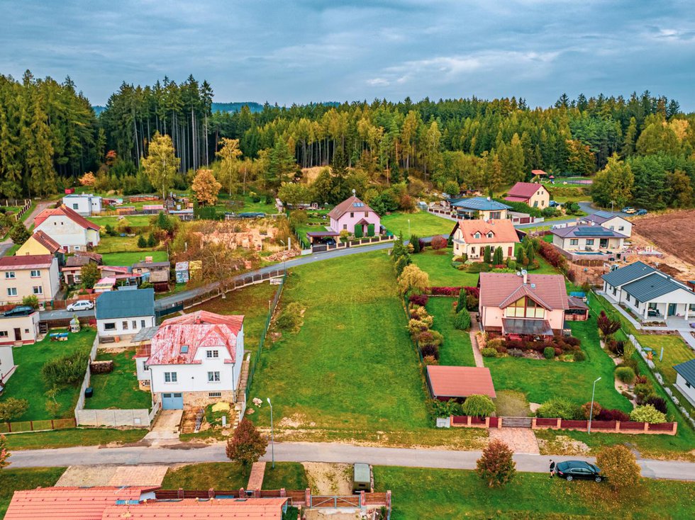 Prodej stavební parcely 1352 m², Těškov