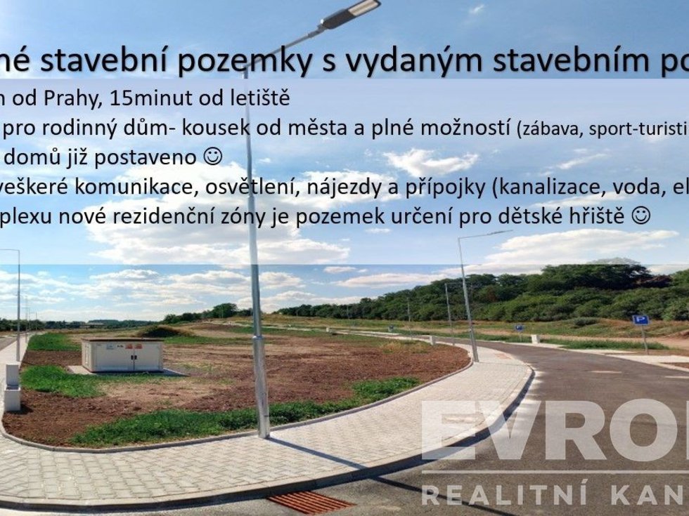 Prodej stavební parcely 814 m², Knovíz
