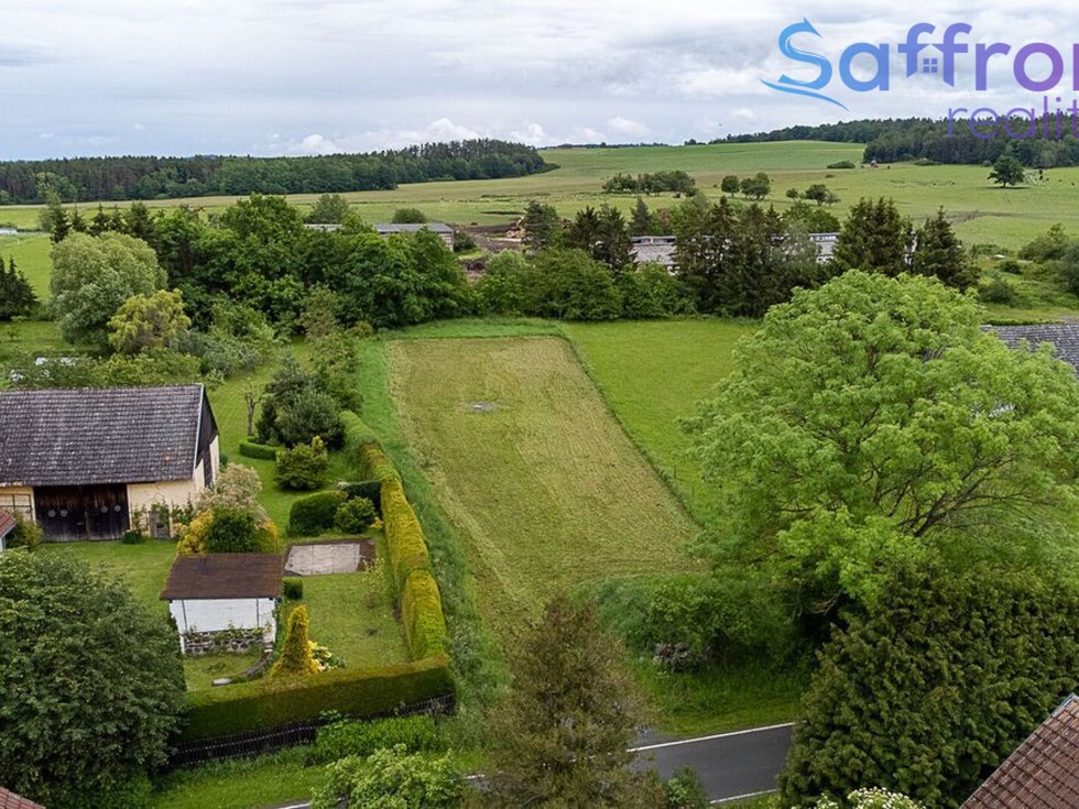 Prodej stavební parcely 1891 m², Spálené Poříčí