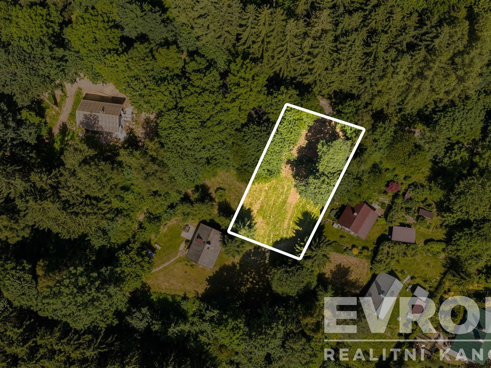 Prodej stavební parcely 545 m², Bystré