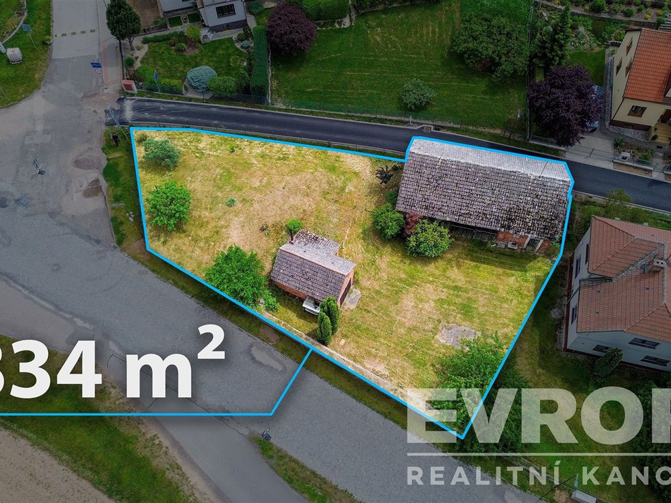 Prodej stavební parcely 834 m², Libčany