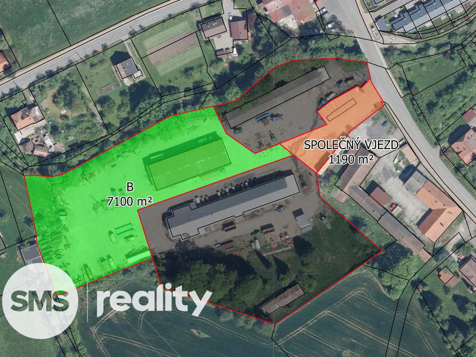 Prodej Ostatních komerčních prostor 7100 m², Palkovice