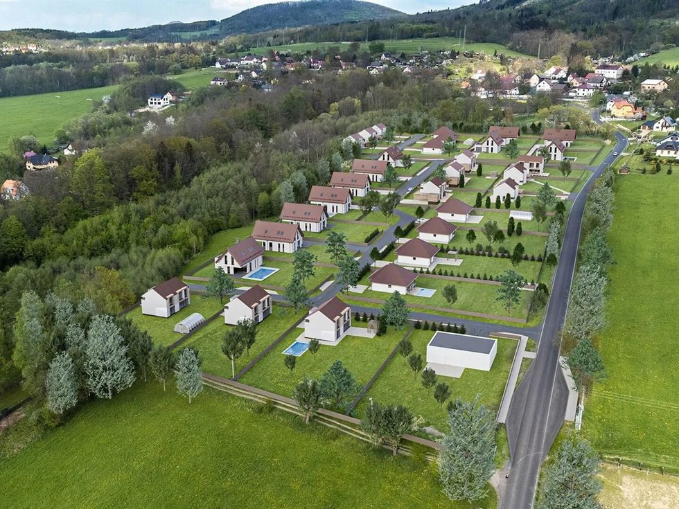 Prodej stavební parcely 1470 m², Děčín