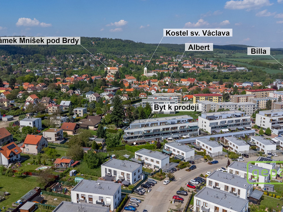 Prodej bytu 4+kk 188 m², Mníšek pod Brdy