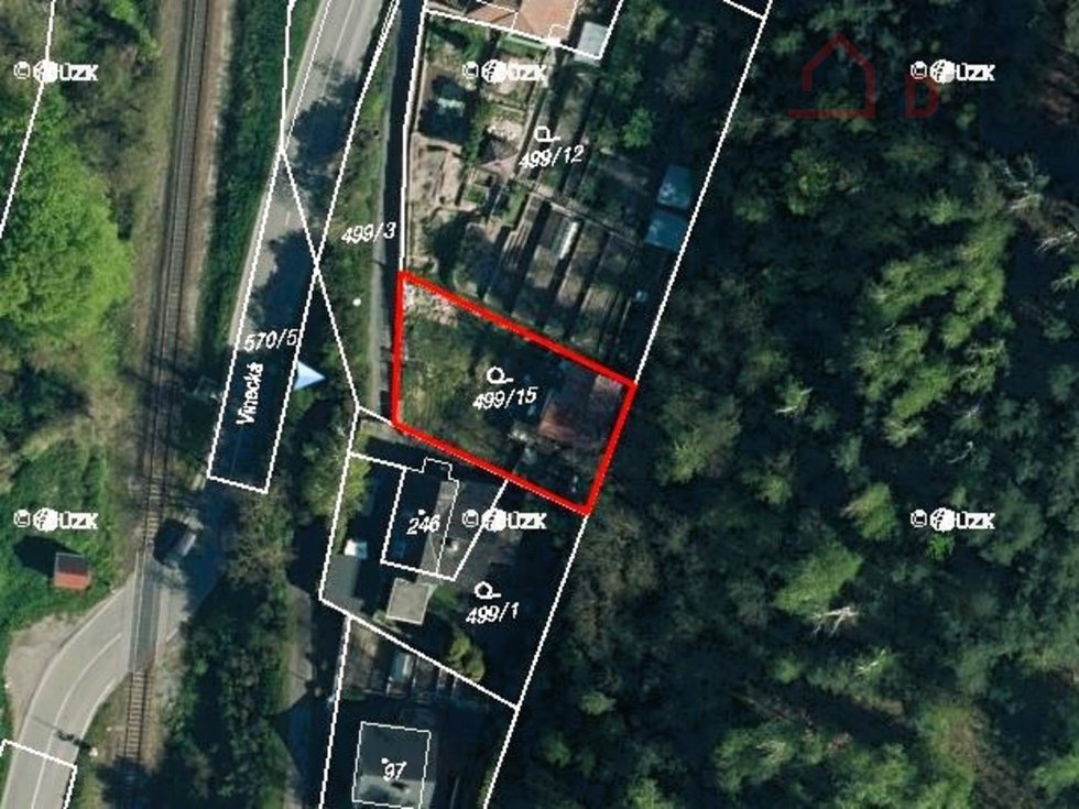 Prodej stavební parcely 384 m², Mladá Boleslav