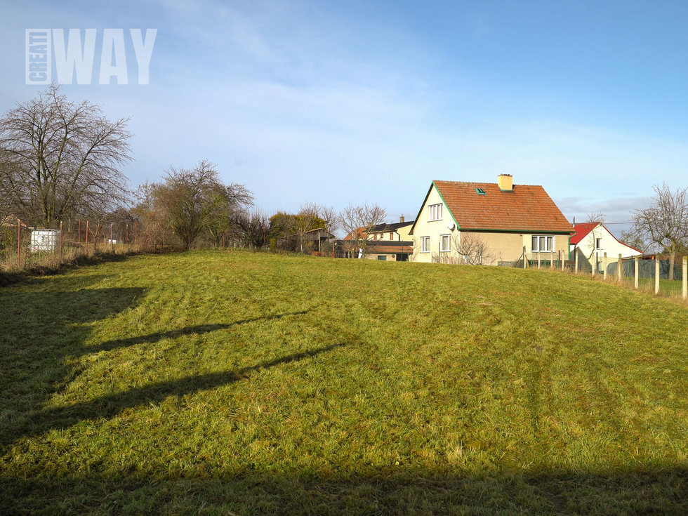 Prodej stavební parcely 1717 m², Cerhenice