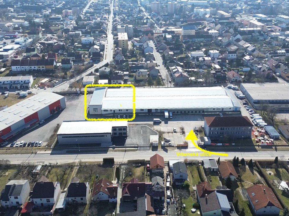 Pronájem výrobního objektu 1132 m², České Budějovice