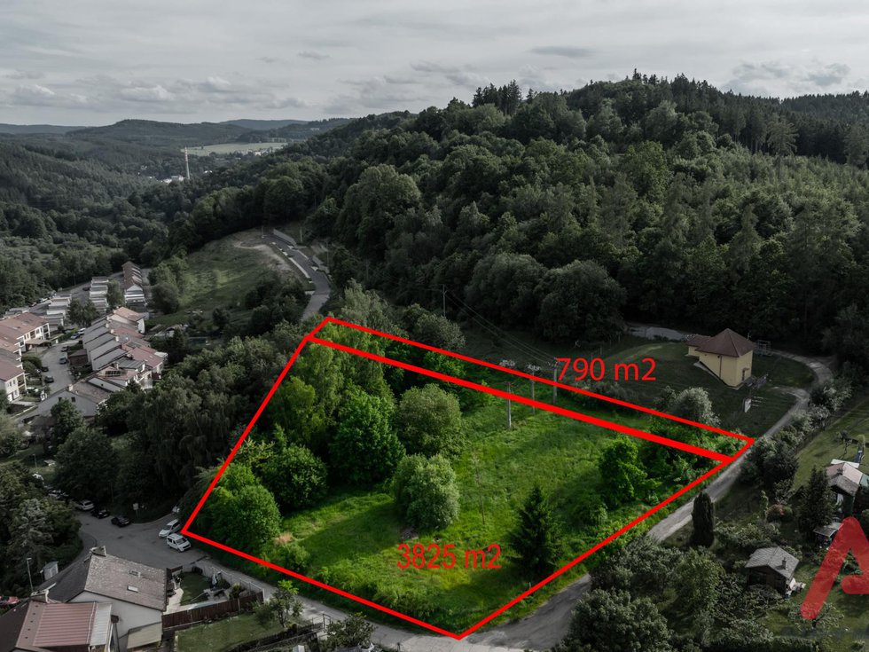 Prodej stavební parcely 4615 m², Český Krumlov