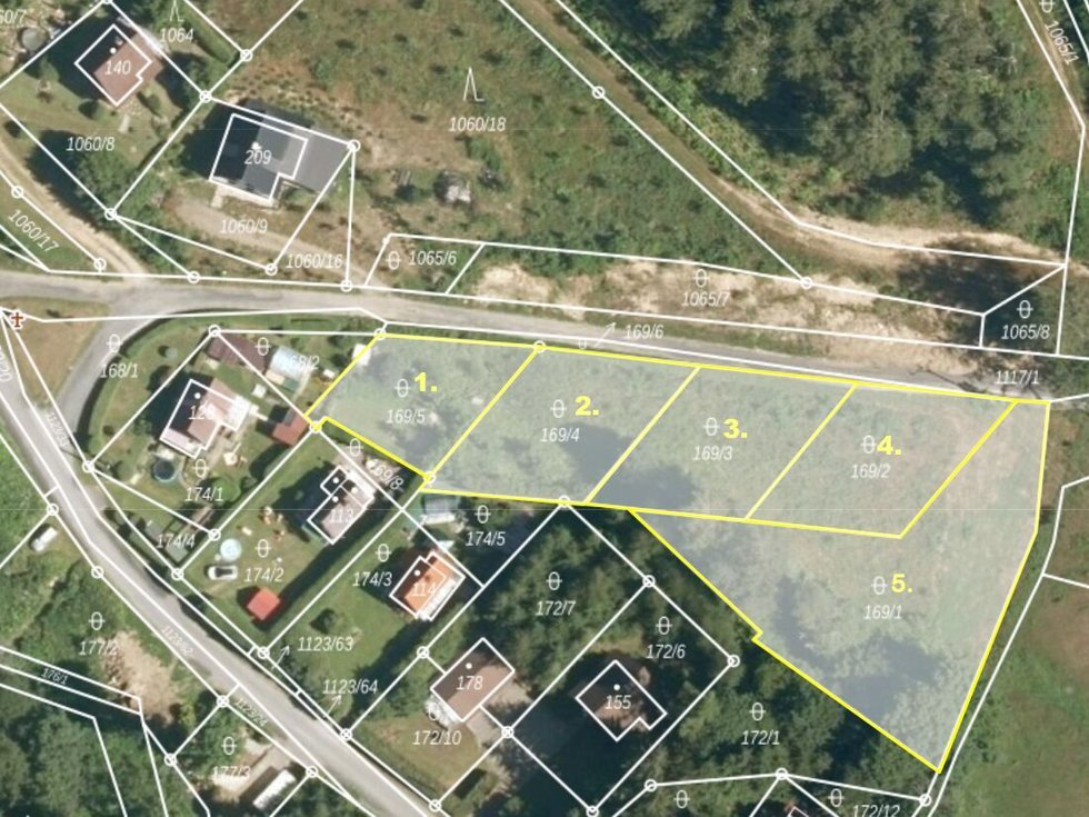 Prodej stavební parcely 400 m², Staré Město