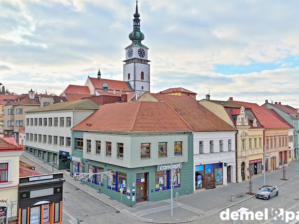 Pronájem obchodu 183 m², Třebíč