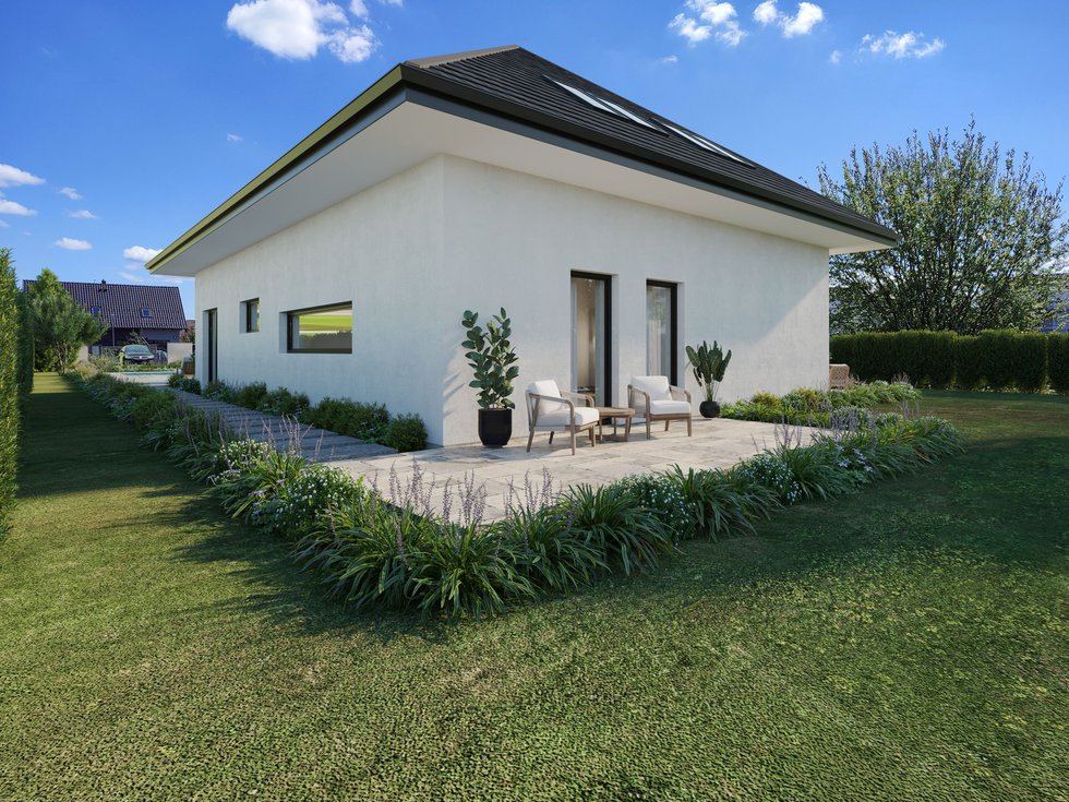 Prodej stavební parcely 1551 m², Křenice