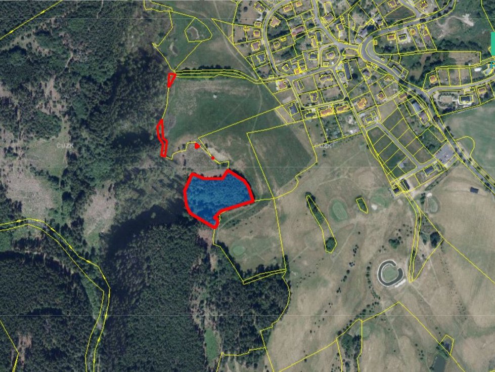 Prodej lesa 8922 m², Kolová