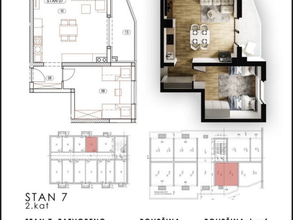 Prodej bytu 2+kk 73 m²