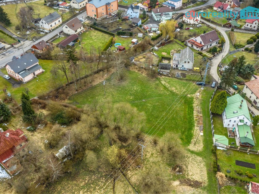 Prodej stavební parcely 3002 m², Nový Oldřichov