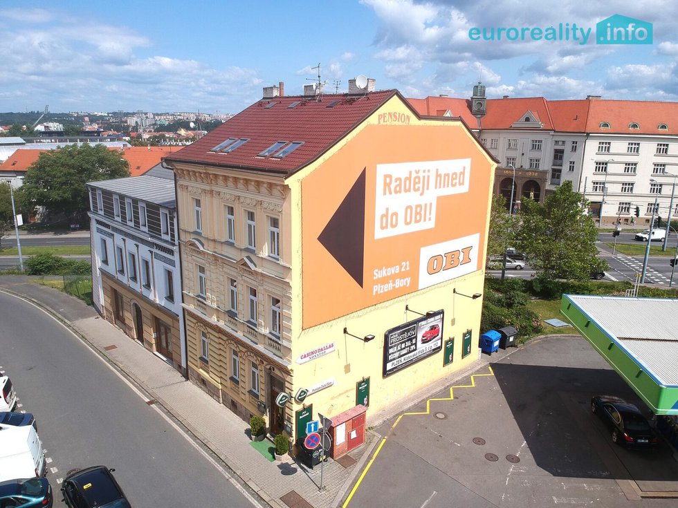 Prodej hotelu, penzionu 810 m², Plzeň