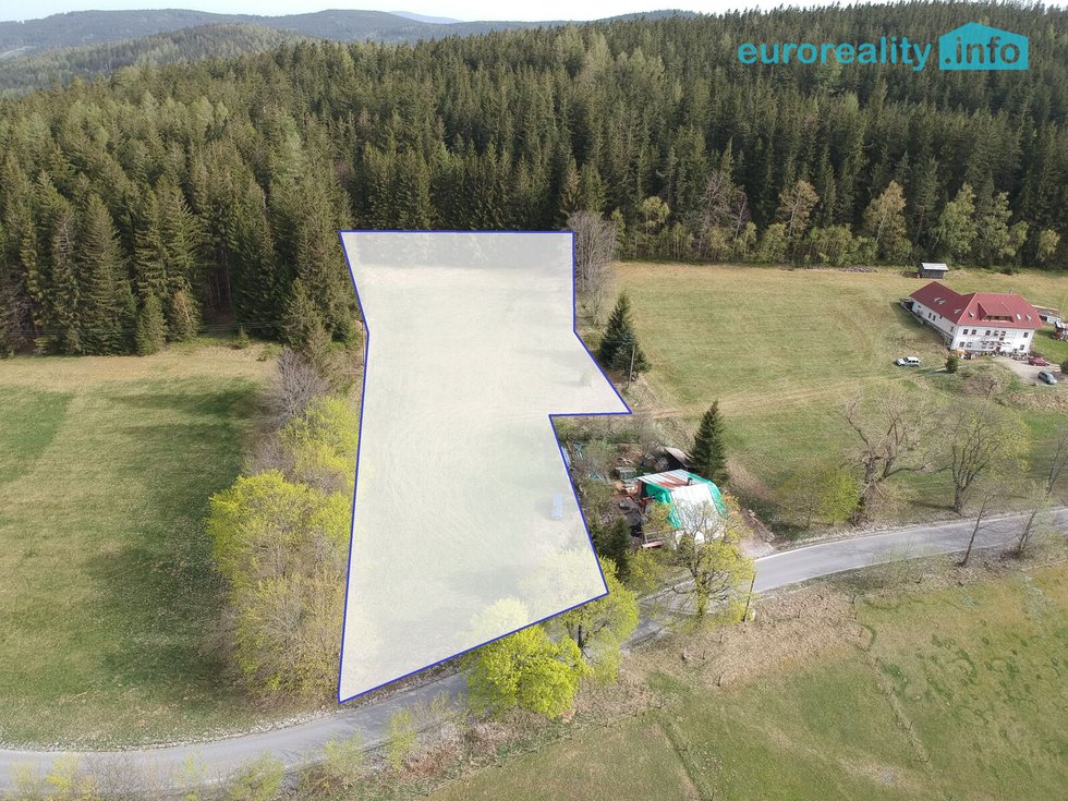 Prodej stavební parcely 5869 m², Zdíkov