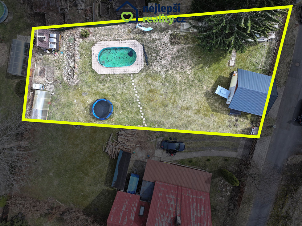 Prodej stavební parcely 765 m², Potůčky