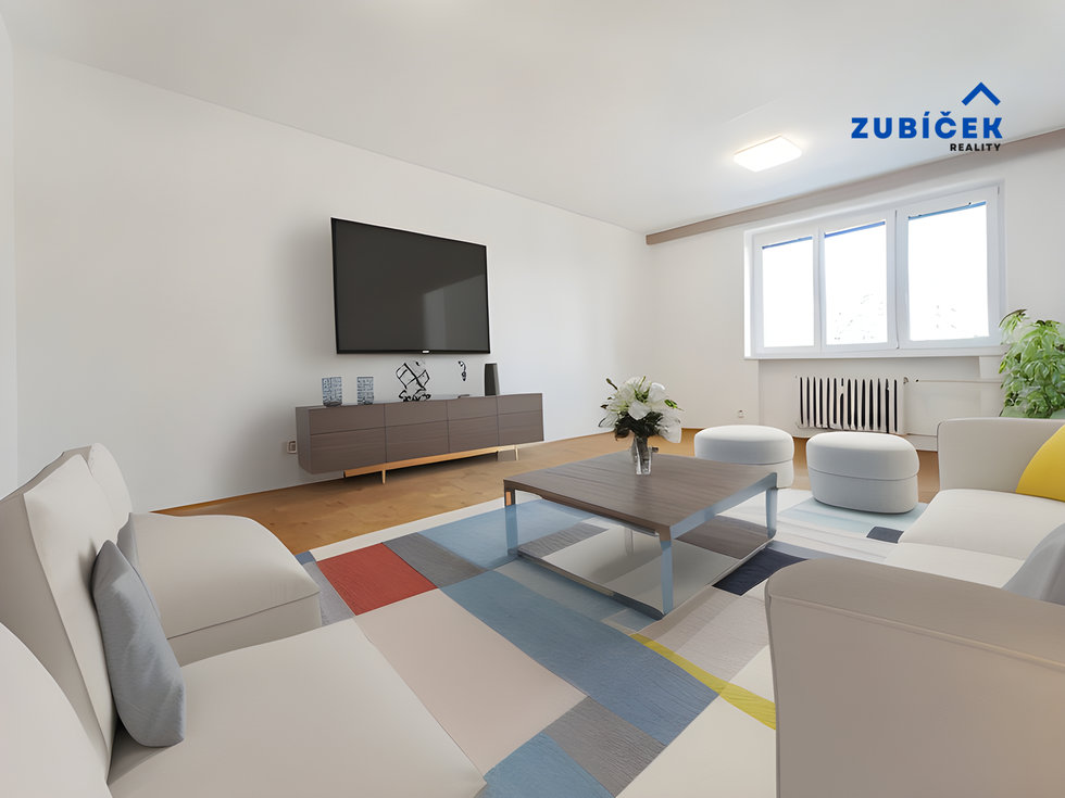 Pronájem bytu 2+1 57 m², Zlín