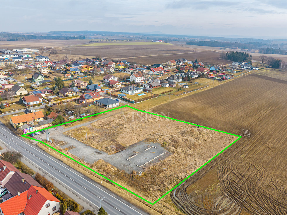 Prodej komerčního pozemku 7031 m², Klenovice