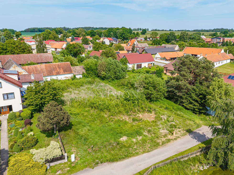 Prodej stavební parcely 1031 m², Hlavatce