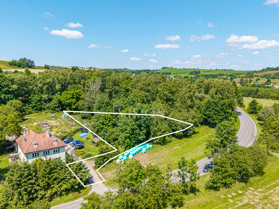 Prodej stavební parcely 2734 m², Žandov