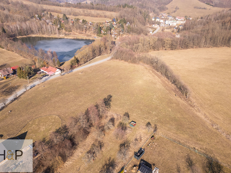 Prodej stavební parcely 1830 m², Oskava