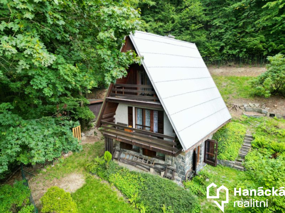 Prodej pěkné chaty u lesa v obci Hlubočky-Hrubá Vo