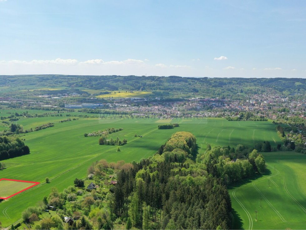 Prodej stavební parcely 3126 m², Česká Třebová