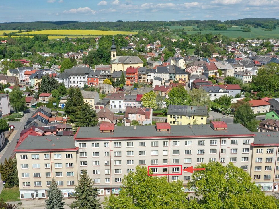 Pronájem bytu 2+1 55 m², Česká Třebová
