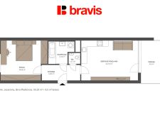 2+kk Jezerůvky 55,25m2