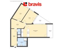3+kk Soukenická 85,07m2