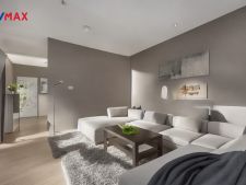 obývací pokoj s jídelním koutem - VIZUALIZACE možného interiérového redesignu