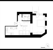 Prodej apartmánu č. 15, 2+kk, 60,1 m2 ve stavu FIT