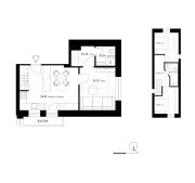 Prodej apartmánu č. 34, 4+kk, 75,9 m2 ve stavu FIT