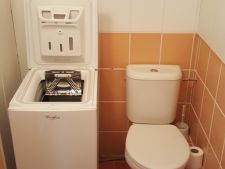 WC, pračka