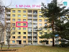 Prodej bytu 2+kk, 37m<sup>2</sup>, Jablonec nad Nisou, Sadová, 2.700.000,- Kč