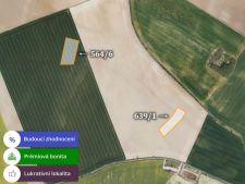 Prodej zemědělské půdy, 13392m<sup>2</sup>, Jíkev, 776.736,- Kč
