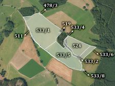 Prodej zemědělské půdy, 127428m<sup>2</sup>, Javorek, 5.351.976,- Kč