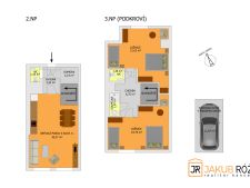 Dispozice apartmánu