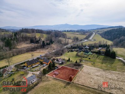 Prodej stavební parcely 1010 m² Liberec