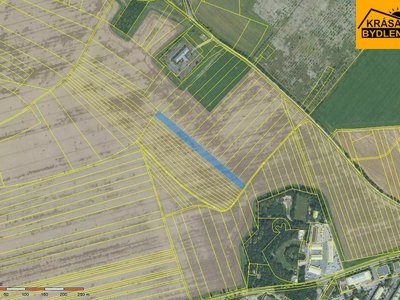Prodej zemědělské půdy 5475 m² Olomouc