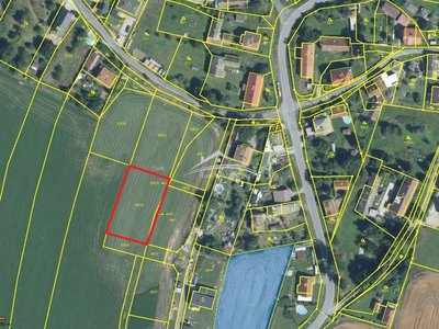 Prodej stavební parcely 1248 m² Kyjov
