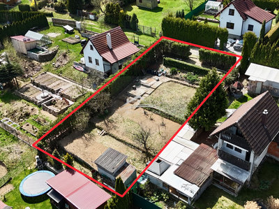 Prodej stavební parcely, 458m²