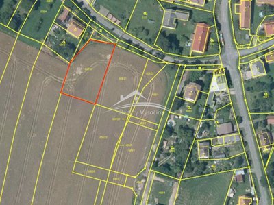 Prodej stavební parcely 1259 m² Kyjov