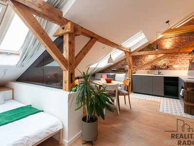 Pronájem bytu 1+kk, garsoniery 52 m² Praha