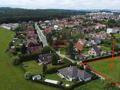 Prodej stavební parcely, 1162m²