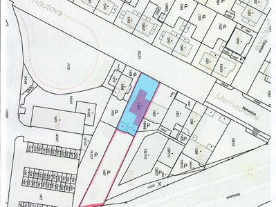 Prodej stavební parcely 1213 m² Brno