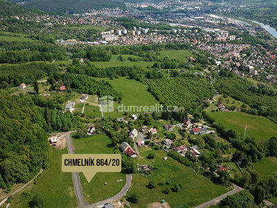 Prodej stavební parcely 975 m² Děčín