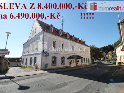 Prodej hotelu, penzionu 1385 m² Lázně Kynžvart