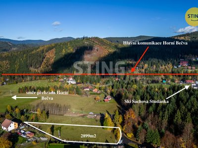 Prodej stavební parcely, 2899m²